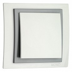 Вставка декоративная для рамки на 1 пост mono electric larissa 103-000200-150